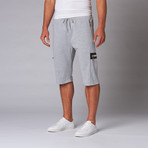 American Stitch // Cargo Open Bottom Cuff Short // Light Grey (XL)