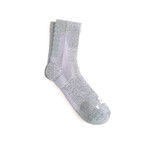 Gradient Stripe Quarter Ankle Sock // Grey