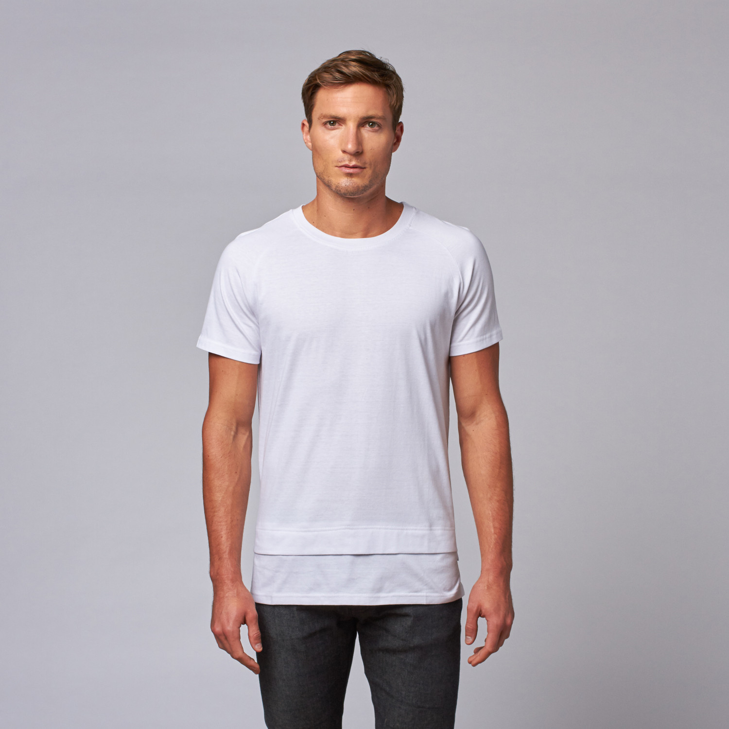 Low Back T-Shirt // White (XL) - Apparel Clearance - Touch of Modern
