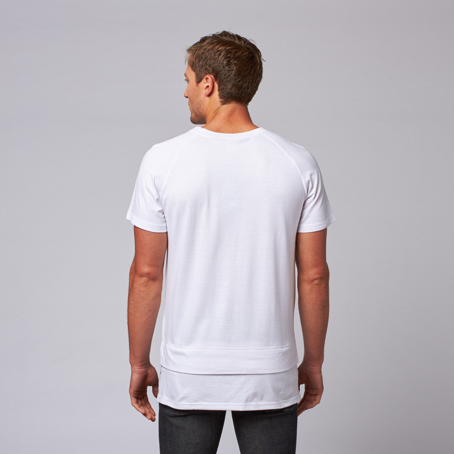Low Back T-Shirt // White (XL) - Apparel Clearance - Touch of Modern