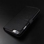 Masters Club // BMW Carbon Effect Booktype Case (iPhone 6/6s)
