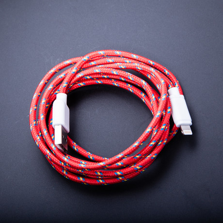 Lightning Cable // Red Royal