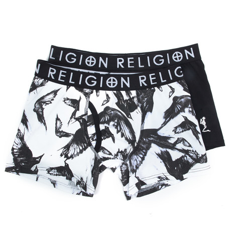Bird Twin Pack Boxer Briefs // Set of 2 (Small: 30"-32")