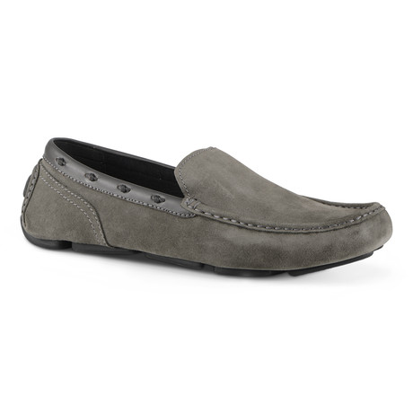 Astor Loafer // Lead + Black (US: 7.5)