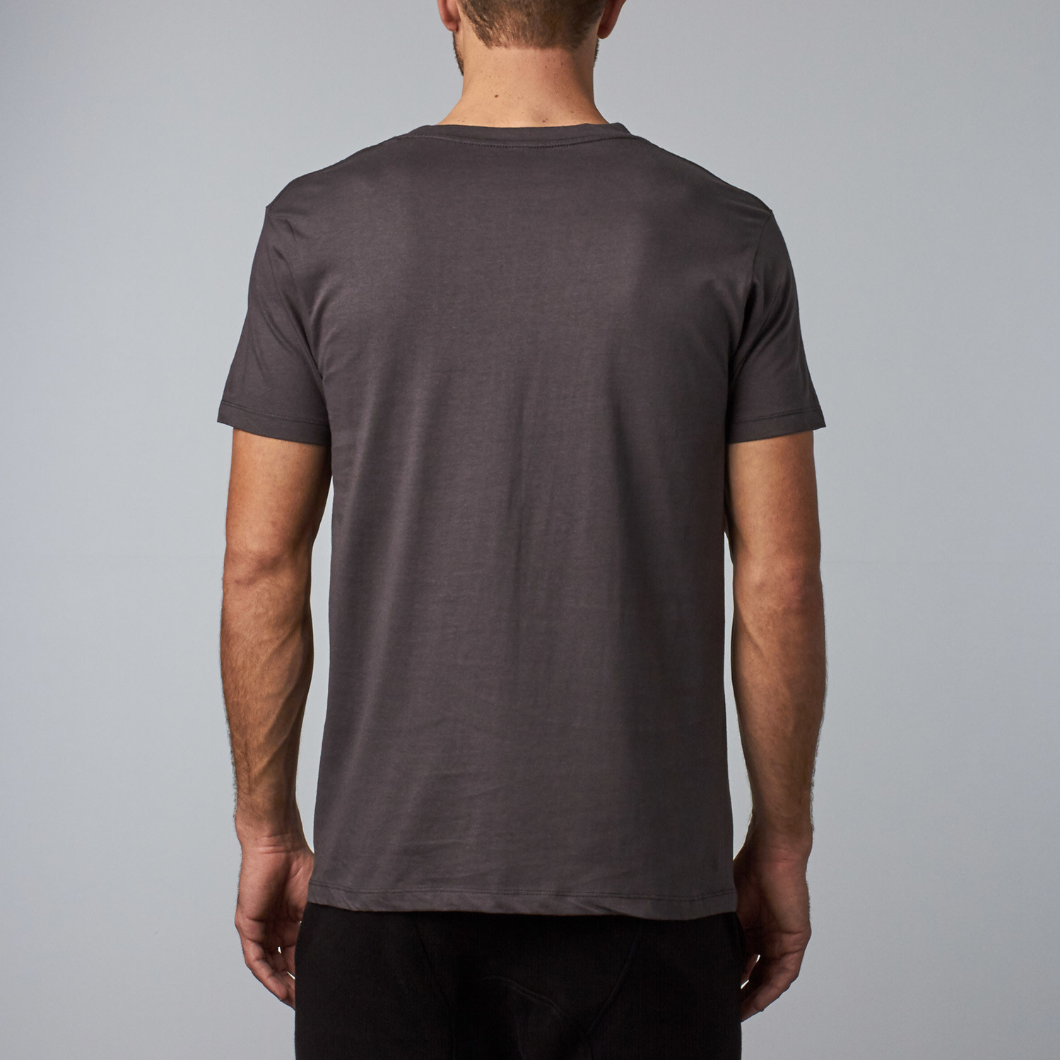 Combed Cotton Tee // Charcoal (S) - J. Taverniti - Touch of Modern