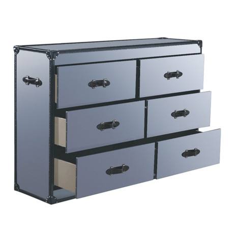 Stainless Steel Chest // 6 Drawer