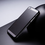 Black Carbon Fiber Case // iPhone 7 (iPhone 6)