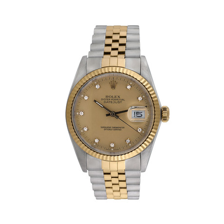 Rolex Automatic Two-Tone Datejust // 760-12134 // c.1980's