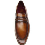 Paul Parkman // Hand-Painted Loafer // Camel + Brown (Euro: 47)