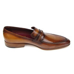 Paul Parkman // Hand-Painted Loafer // Camel + Brown (Euro: 45)