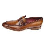 Paul Parkman // Hand-Painted Loafer // Camel + Brown (Euro: 41)