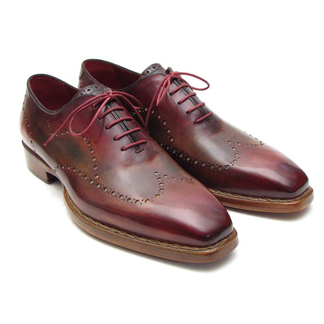 Welted Wingtip Oxford // Bordeaux + Camel (Euro: 40)