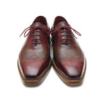 Welted Wingtip Oxford // Bordeaux + Camel (Euro: 41)