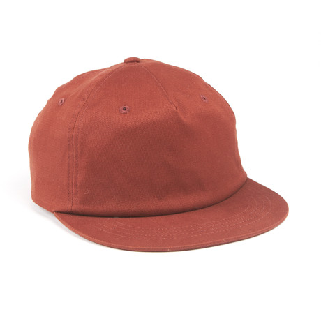 Reel Ball Cap // Orange Brown