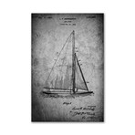 Sail Boat // Sheet Metal (Unframed // 18" x 24")