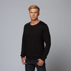 Franco Crewneck Sweater // Black (M)
