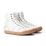 High Top Sneaker // White (US: 9.5)