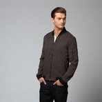 Adriano Bomber Jacket // Charcoal (M)