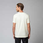 Caswell Printed Tee // Vintage White (S)