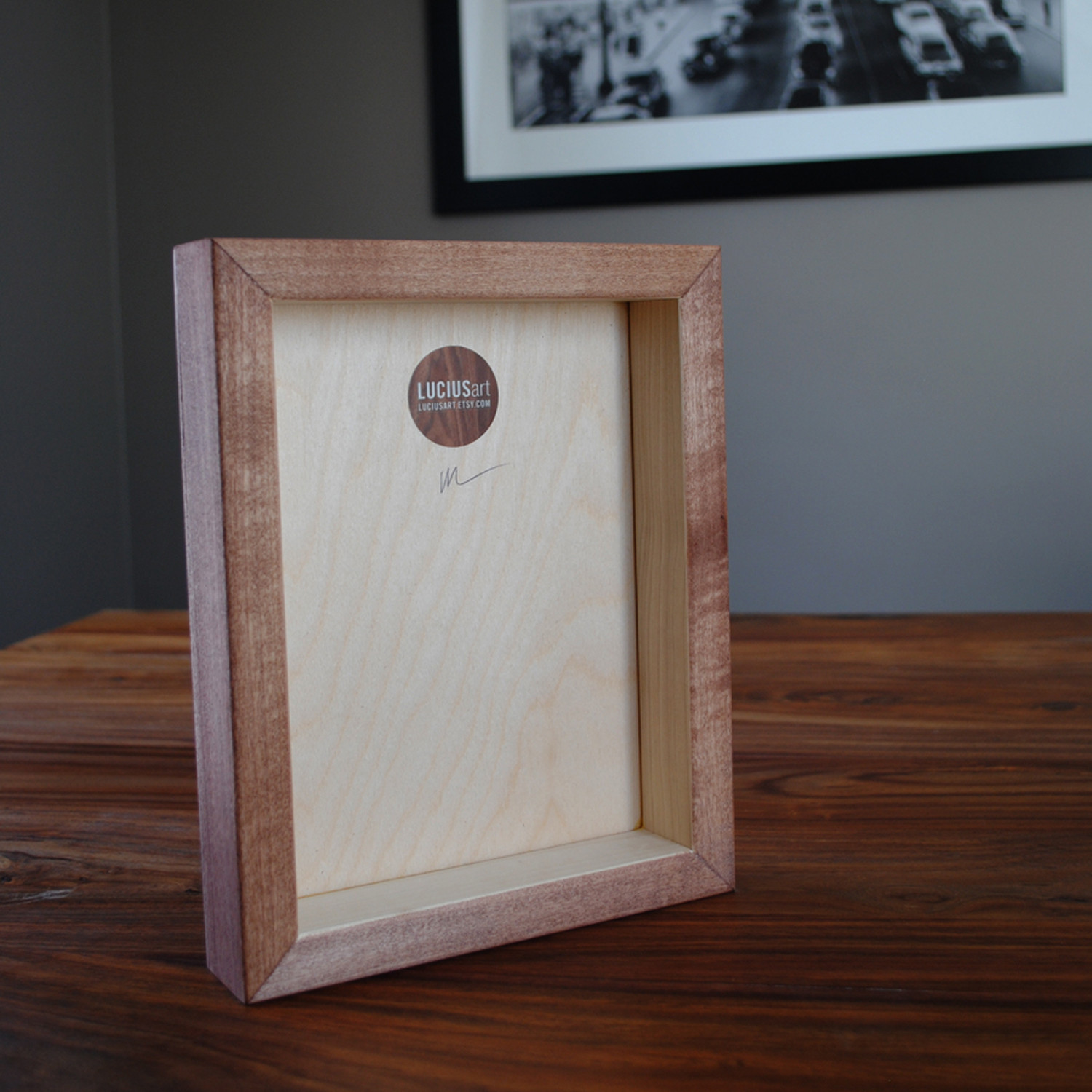 New Orleans Wood Block Art Print (8"L x 10"W) Lucius Art Touch of