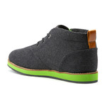 Vlado Footwear // Brandon // Grey + Lime (US: 11)