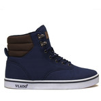 Milo Canvas // Navy + White (US: 7.5)