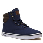 Milo Canvas // Navy + White (US: 7.5)