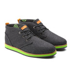 Vlado Footwear // Brandon // Grey + Lime (US: 9.5)