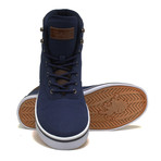 Milo Canvas // Navy + White (US: 7.5)