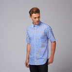 Kanaha Short Sleeve Button Down Shirt // French Blue (2XL)