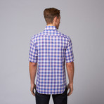 Denpasar Short Sleeve Button Down Shirt // Navy (S)