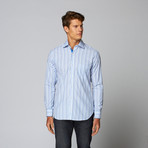 San Jose Long Sleeve Button Down Shirt // Aqua (L)