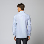 San Jose Long Sleeve Button Down Shirt // Aqua (S)