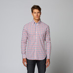 Roseville Long Sleeve Button Down Shirt // Red (S)