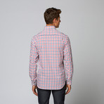 Roseville Long Sleeve Button Down Shirt // Red (S)