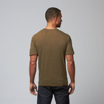 Artistry in Motion // Vintage Henley // Burnt Olive (L)