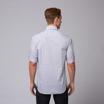 Kahoma Short Sleeve Button Down Shirt // French Blue (L)