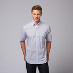 Kahoma Short Sleeve Button Down Shirt // French Blue (2XL)