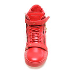 Zion High Top // Red Lambskin (US: 10)