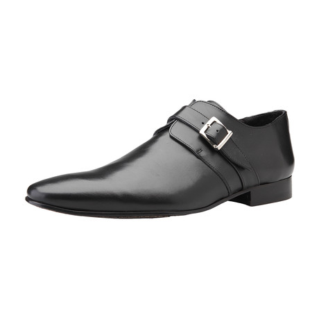 Cyril Leather Buckle Shoe // Black (Euro: 40)