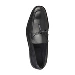 Dryan Leather Tassel Loafer // Black (Euro: 41)