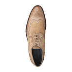 Dino Leather + Suede Brogue // Sand (Euro: 40)