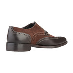 Dino Leather + Suede Brogue // Brown (Euro: 40)