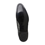Chico Leather Perforated Loafer // Black (Euro: 42)
