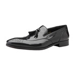 Chico Leather Perforated Loafer // Black (Euro: 42)