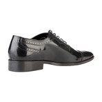 Calvin Leather Lace-Up Shoe // Black (Euro: 40)
