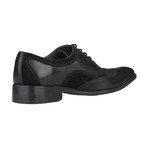 Dadino Leather + Suede Shoe // Black (Euro: 41)