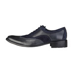 Dadino Leather + Suede Shoe // Blue (Euro: 40)