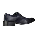 Dadino Leather + Suede Shoe // Blue (Euro: 40)