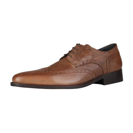 Damion Leather Lace-Up Shoe // Sand (Euro: 40)